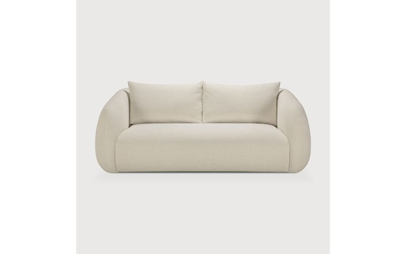 FIGUR SOFA - CHALK FABRIC - 2 SEATER -204 x 107 x 72 cm 21401