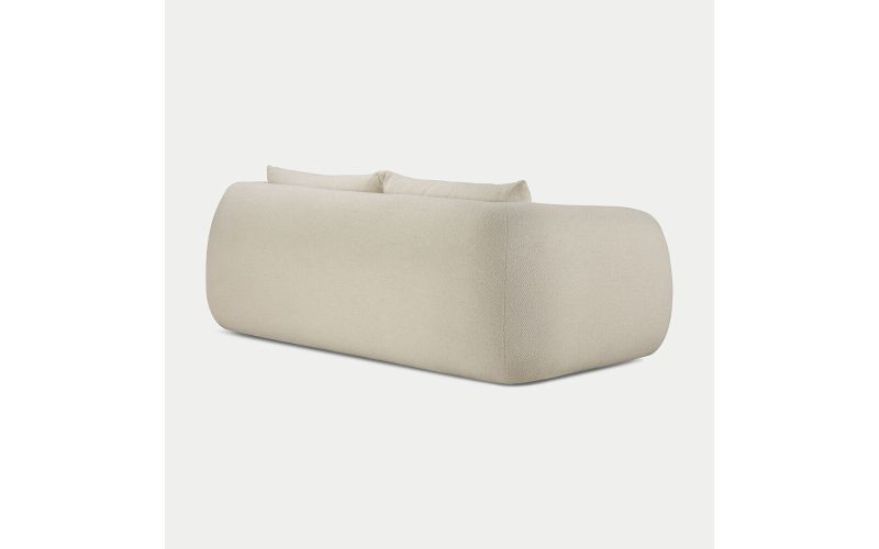 FIGUR SOFA - CHALK FABRIC - 2 SEATER -204 x 107 x 72 cm 21401