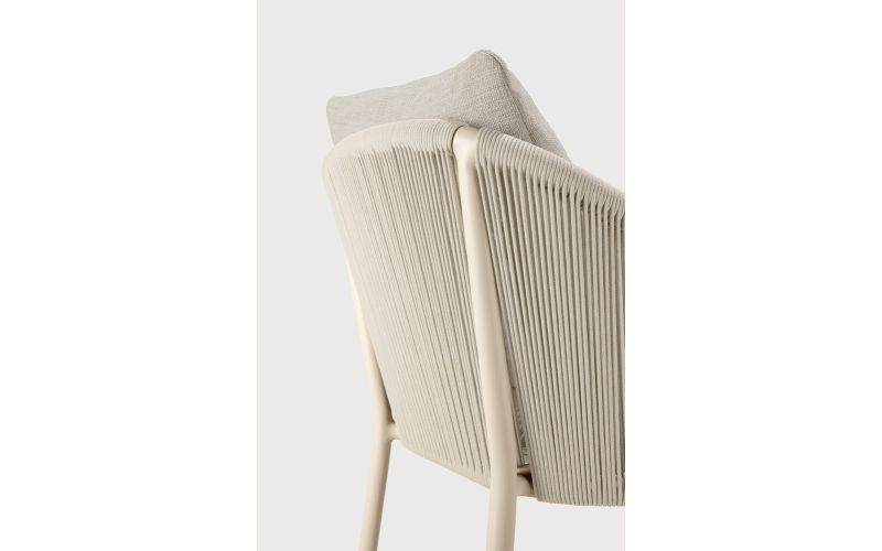 ETHNICRAFT CAPITAN OUTDOOR DINING CHAIR ALUMINIUM SAND 60221 59 x 64 x 75 CM