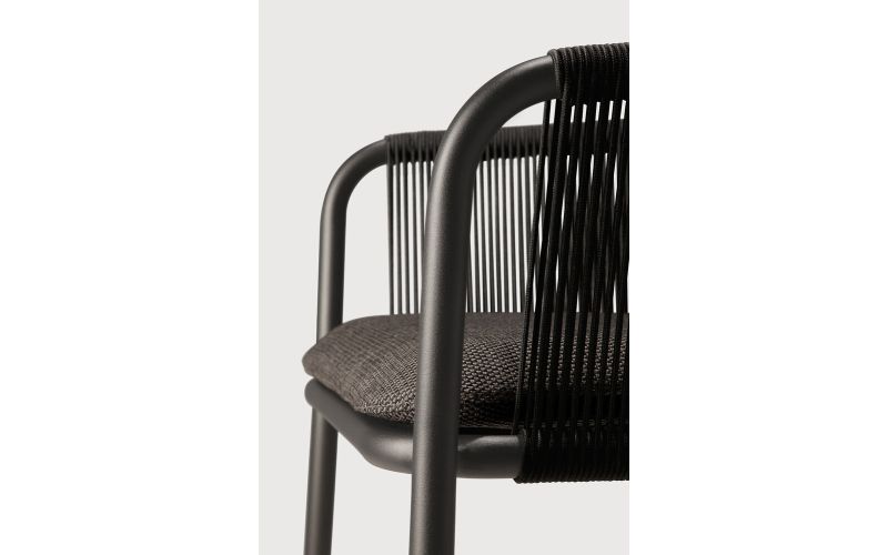 ETHNICRAFT CAPITAN OUTDOOR DINING CHAIR DARK BRONZE 60222 59 x 64 x 75 CM