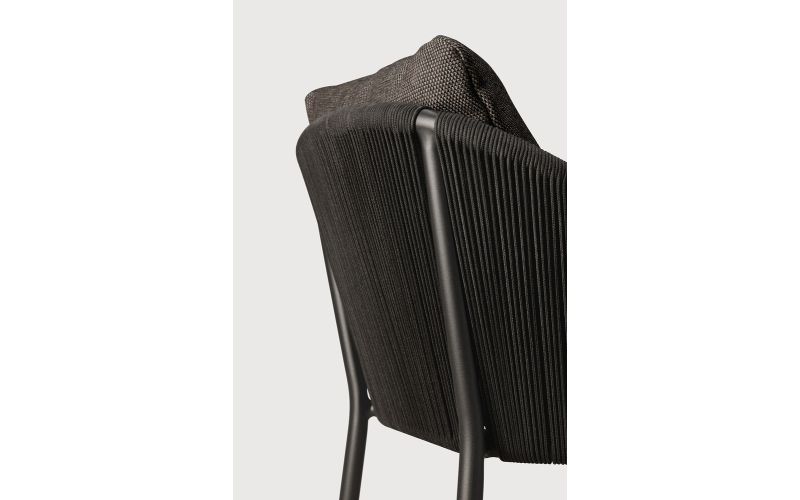 ETHNICRAFT CAPITAN OUTDOOR DINING CHAIR DARK BRONZE 60222 59 x 64 x 75 CM