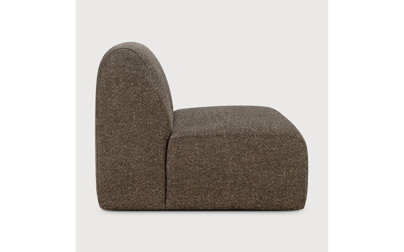 BULKY MODULAR SOFA 1 SEATER CEDAR FABRIC 21437