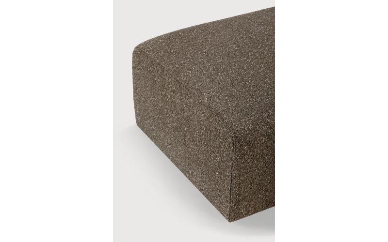 BULKY MODULAR SOFA FOOTSTOOL CEDAR FABRIC 21442 80 x 60 x 40