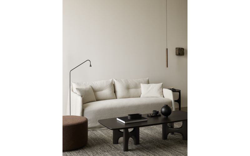 WEAVE SOFA - BONE FABRIC - 2 SEATER - 21414 200 x 95 x 75 cm