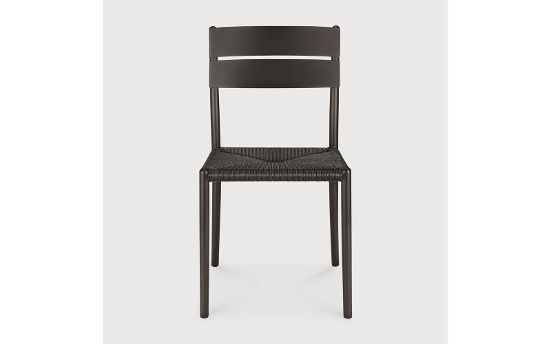ETHNICRAFT ELIN OUTDOOR DINING CHAIR ALUMINIUM DARK BRONZE 60571 45 x 51 x 84 CM
