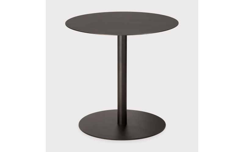 BLEND LOUNGE TABLE METAL TOP BRONZE BASE 60124 90 x 90 x 69 CM