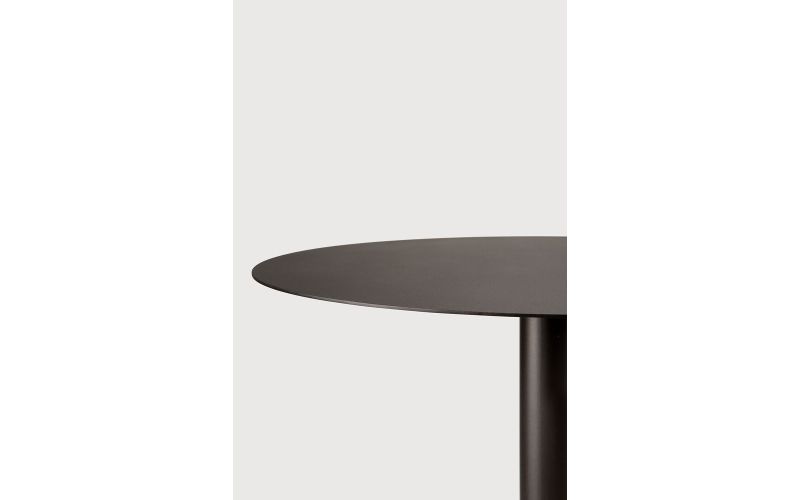 BLEND BAR TABLE METAL TOP DARK BRONZE - BRONZE BASE 70 x 70 x 108 CM 60123