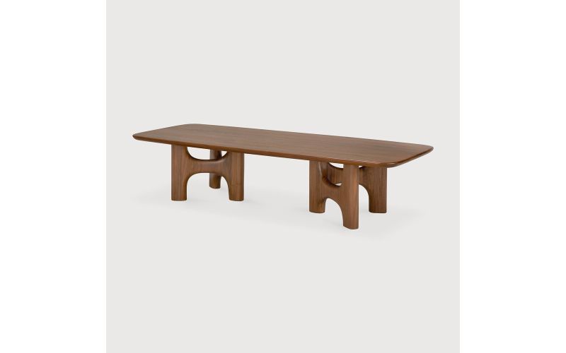 FLOW COFFEE TABLE - TEAK WILD BROWN - 10737 150 x 60 x 34 CM