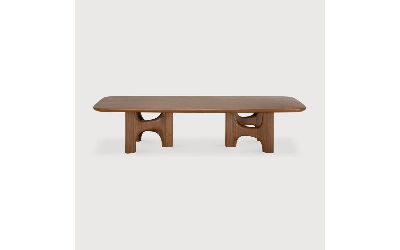 FLOW COFFEE TABLE - TEAK WILD BROWN - 10737 150 x 60 x 34 CM