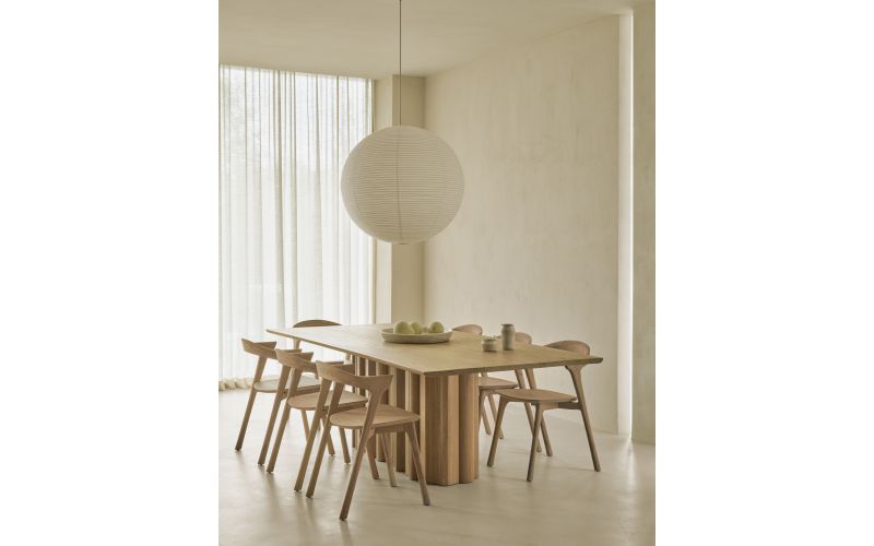 SEQUENCE DINING TABLE OAK ETHNICRAFT 240 x 110 x 76 50251
240 x 110 x 76CM
