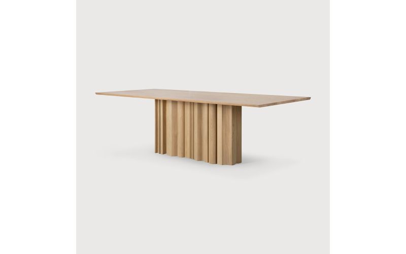 SEQUENCE DINING TABLE OAK ETHNICRAFT 240 x 110 x 76 50251
240 x 110 x 76CM