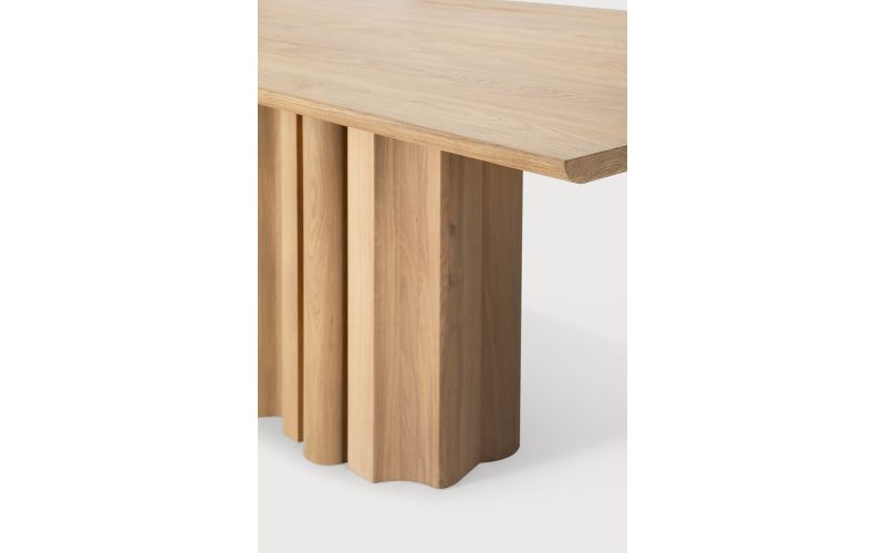 SEQUENCE DINING TABLE OAK ETHNICRAFT 240 x 110 x 76 50251
240 x 110 x 76CM