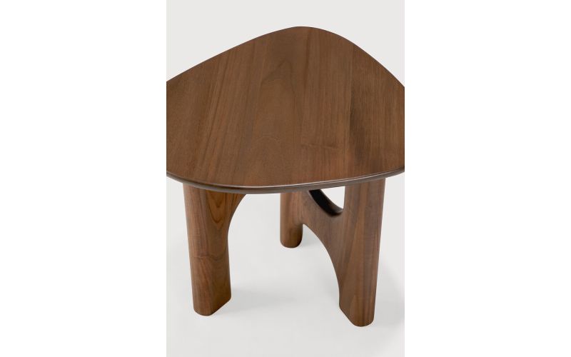 FLOW SIDE TABLE - TEAK WILD BROWN - 10737 54 x 49 x 46 CM
