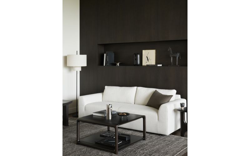 EDA COFFEE TABLE -MAHOGANY ROSE BROWN 35187 81 x 80 x 40 CM