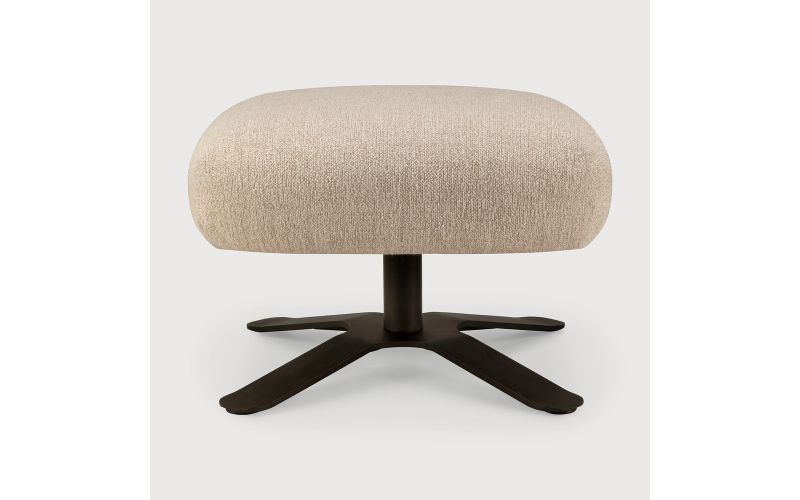 MERGE FOOTSTOOL - LOAM FABRIC 27011 - 63 x 53 x 43 CM