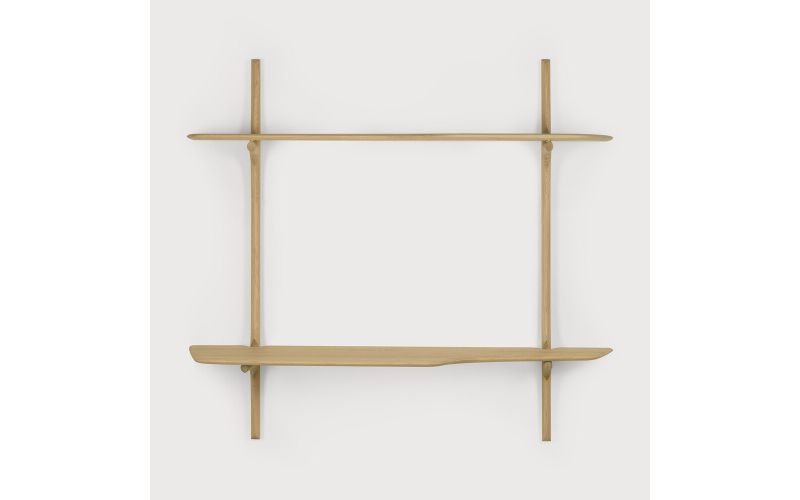 PI WALL MOUNTED DESK - OAK 51348 - 140 x 48 x 126 CM