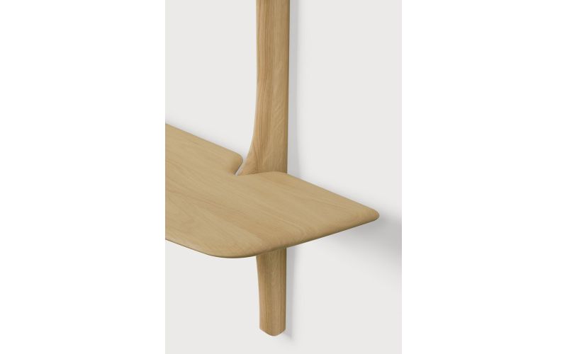 PI WALL MOUNTED DESK - OAK 51348 - 140 x 48 x 126 CM