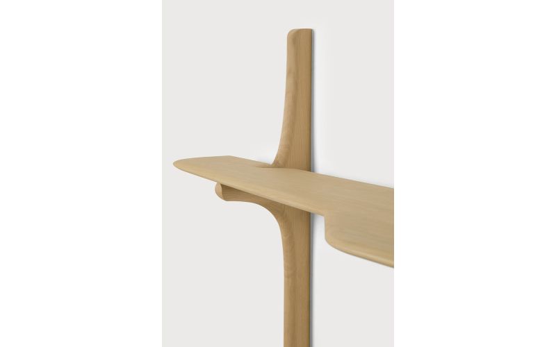 PI WALL MOUNTED DESK - OAK 51348 - 140 x 48 x 126 CM
