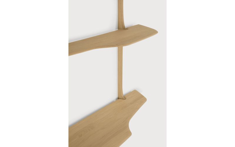 PI WALL MOUNTED DESK - OAK 51348 - 140 x 48 x 126 CM