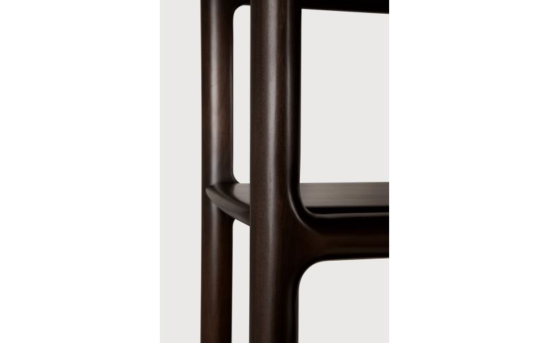 EDA RACK -MAHOGANY ROSE BROWN LOW -35190 211 x 40 x 72 CM