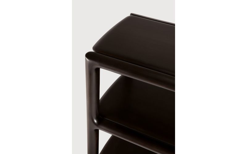 EDA RACK -MAHOGANY ROSE BROWN LOW -35190 211 x 40 x 72 CM