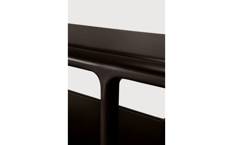 EDA RACK -MAHOGANY ROSE BROWN LOW -35190 211 x 40 x 72 CM