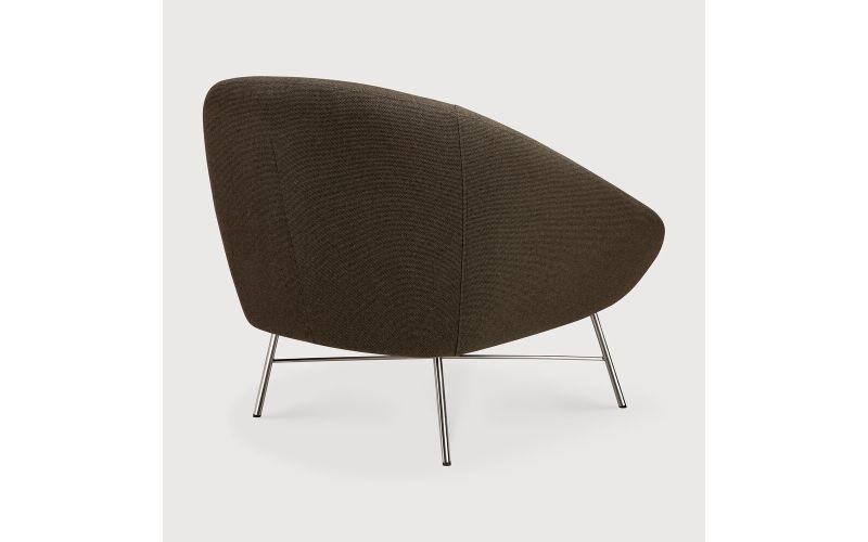 ETHNICRAFT BARROW LOUNGE CHAIR - PAON FABRIC 20089 81 x 79 x 71 CM