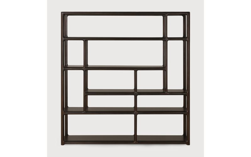 EDA RACK -MAHOGANY ROSE BROWN 35191 181 x 41 x 188 CM