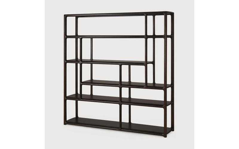 EDA RACK -MAHOGANY ROSE BROWN 35191 181 x 41 x 188 CM
