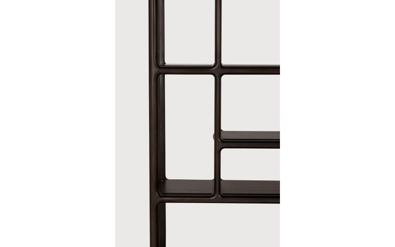EDA RACK -MAHOGANY ROSE BROWN 35191 181 x 41 x 188 CM
