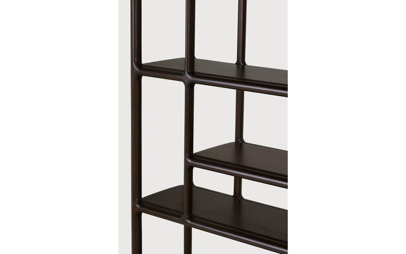 EDA RACK -MAHOGANY ROSE BROWN 35191 181 x 41 x 188 CM