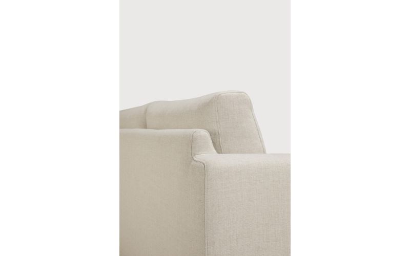 EASE SOFA 3 SEATER - LECHE FABRIC 20096 - 210 x 91 x 73 CM