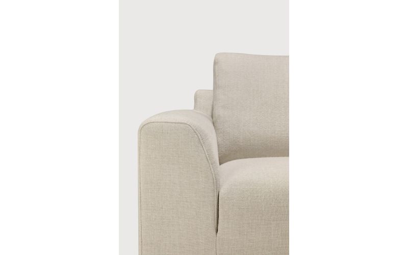 EASE SOFA 3 SEATER - LECHE FABRIC 20096 - 210 x 91 x 73 CM