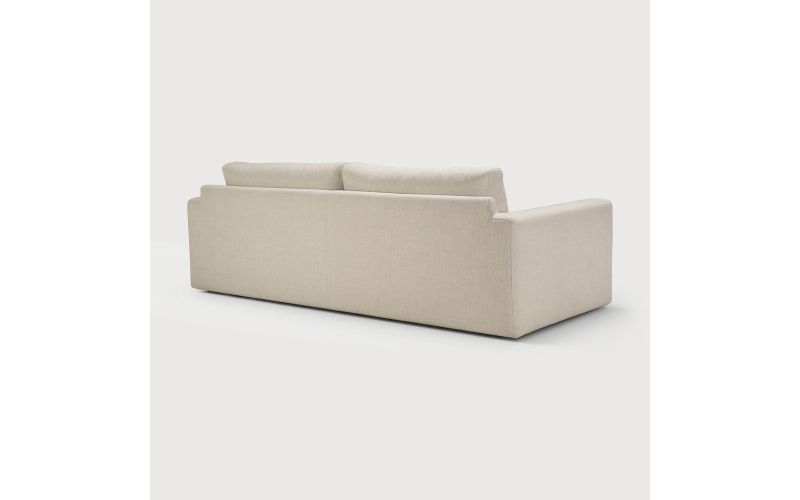 EASE SOFA 3 SEATER - LECHE FABRIC 20096 - 210 x 91 x 73 CM