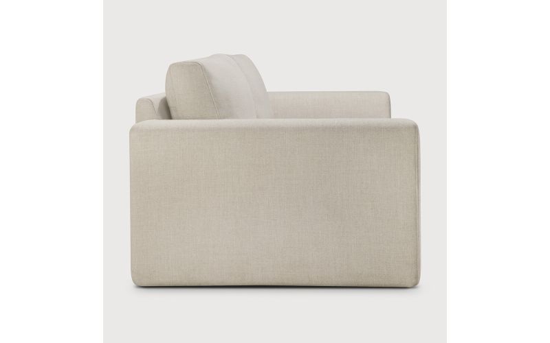 EASE SOFA 3 SEATER - LECHE FABRIC 20096 - 210 x 91 x 73 CM