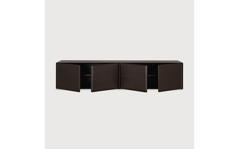 PI HANGING SIDEBOARD - VARNISHED MAHOGANY ROSE 35067 - 225 x 43 x 47CM