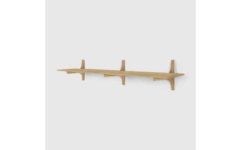 PI WALL SHELF - OAK - 1 SHELF LARGE 51274 168 x 35 x 28 CM