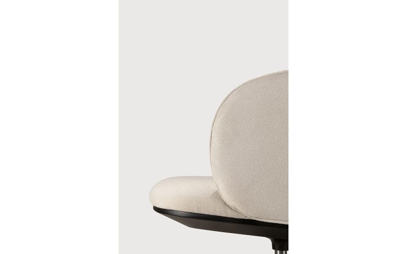UNDA OFFICE CHAIR SALT NO WHEELS 50699 61 x 58 x 79 CM 50699