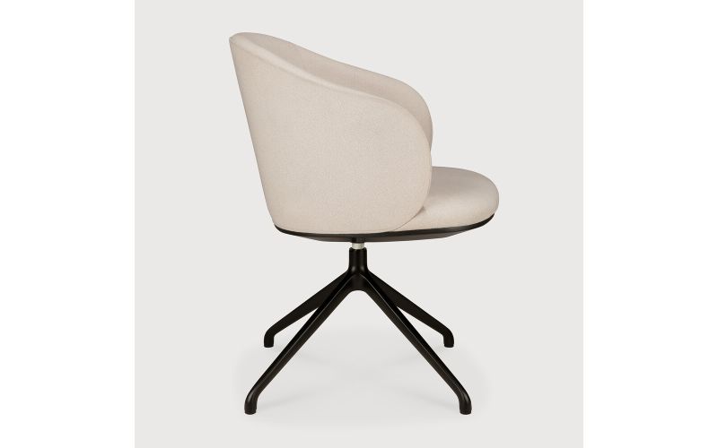 UNDA OFFICE CHAIR SALT NO WHEELS 50699 61 x 58 x 79 CM 50699