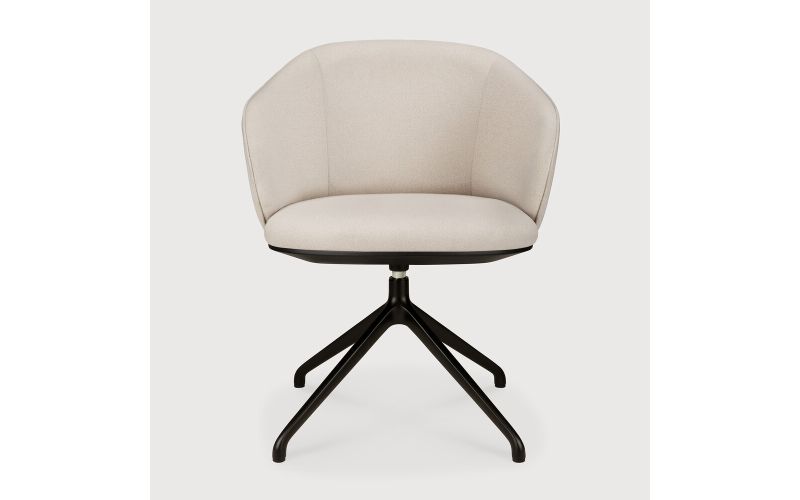 UNDA OFFICE CHAIR SALT NO WHEELS 50699 61 x 58 x 79 CM 50699