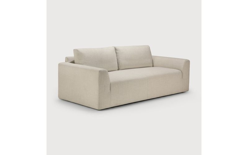 EASE SOFA 2 SEATER - LECHE FABRIC 20095 180 x 91 x 73 CM