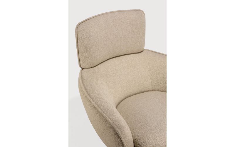 MERGE LOUNGE CHAIR - LOAM FABRIC 27010 - 87 x 93 x 98 CM