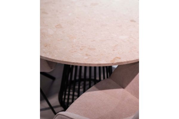 Marmer ronde tafel 120 cm 