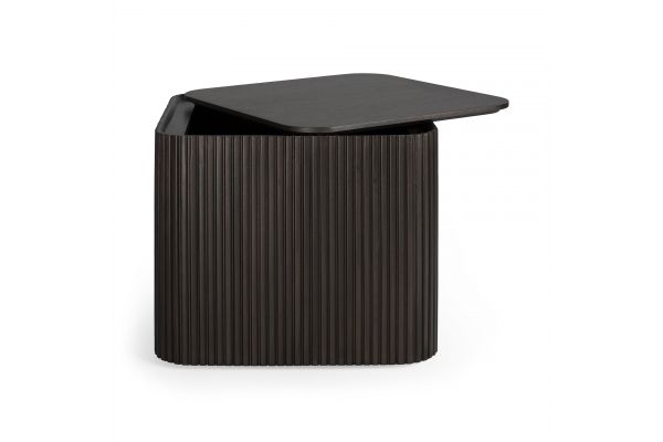ETHNICRAFT ROLLER MAX SQUARE SIDE TABLE 