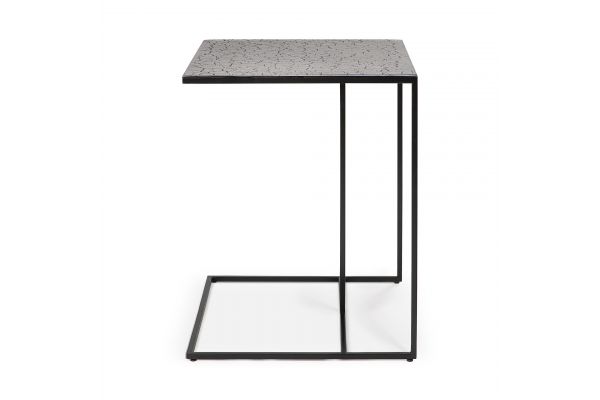 ETHNICRAFT TRIPTIC SIDE TABLE -LAVA TAUPE 45x40x51