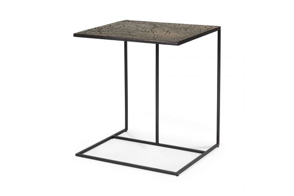 ETHNICRAFT TRIPTIC SIDE TABLE - LAVA WHISKY 