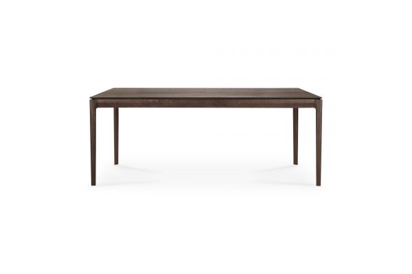 ETHNICRAFT BROWN OAK BOK DINING TABLE 200x95x76