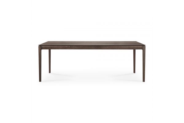 ETHNICRAFT BROWN OAK BOK DINING TABLE 220x95x76