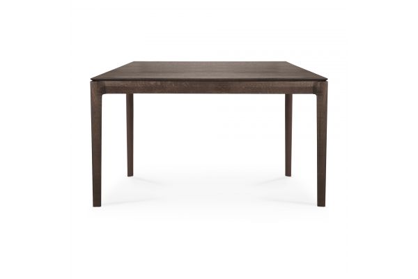 ETHNICRAFT BROWN OAK BOK DINING TABLE 140x80x76