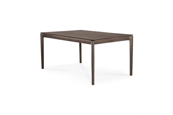 ETHNICRAFT BROWN OAK BOK DINING TABLE 140x80x76